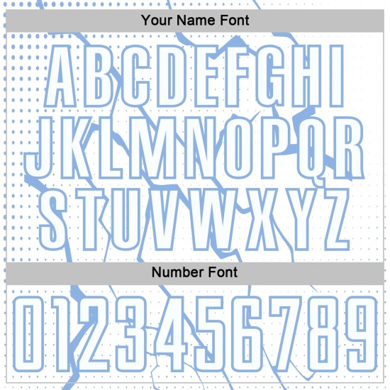 Jersey Soccer Lightning Uniform Custom White Sports Light Blue Sublimation